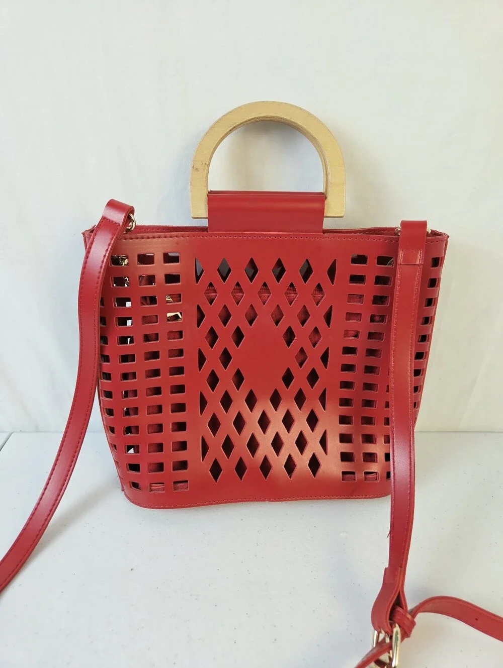 Susan Joy stylish red